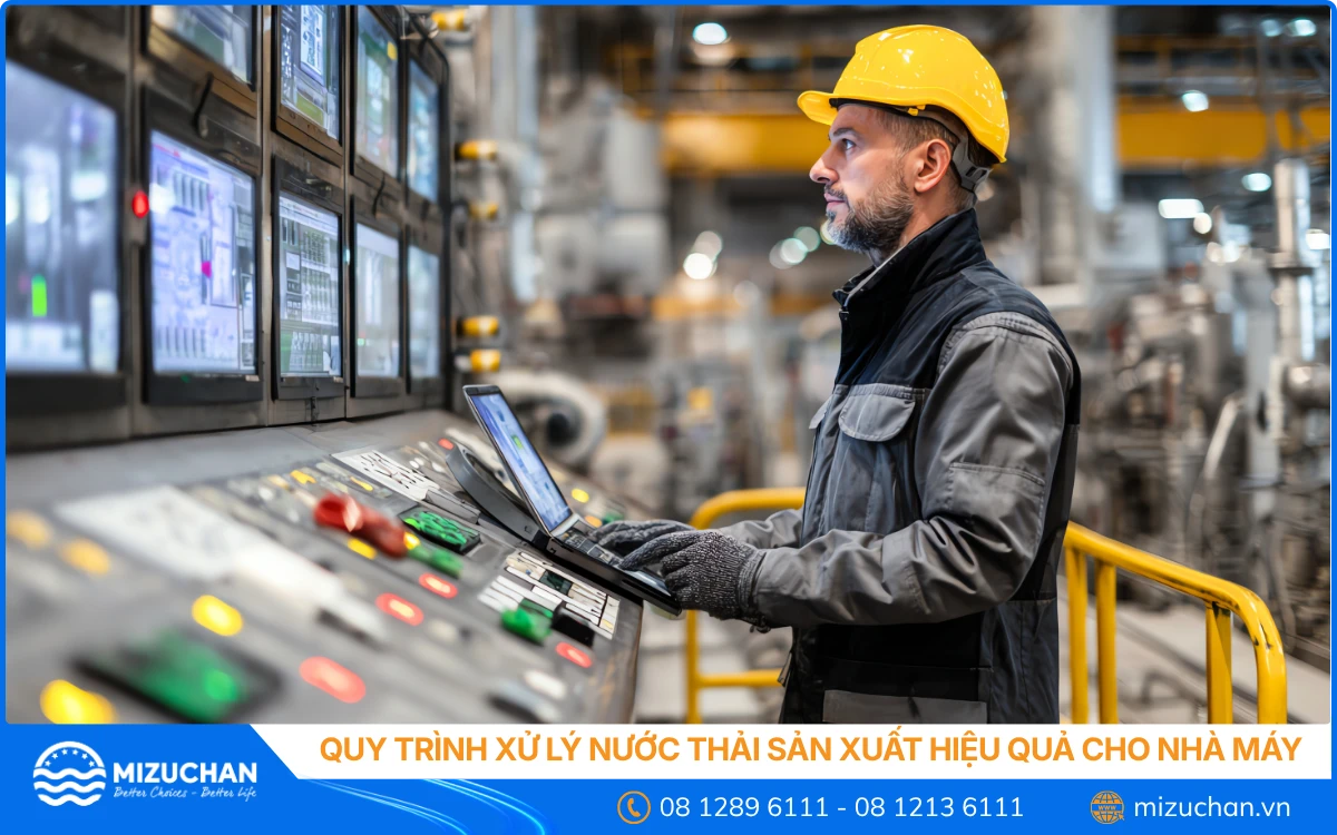 Dự án xử lý nước thải thực tế