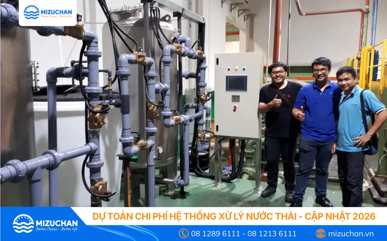 Dự Toán Chi Phí Xây Dựng Hệ Thống Xử Lý Nước Thải
