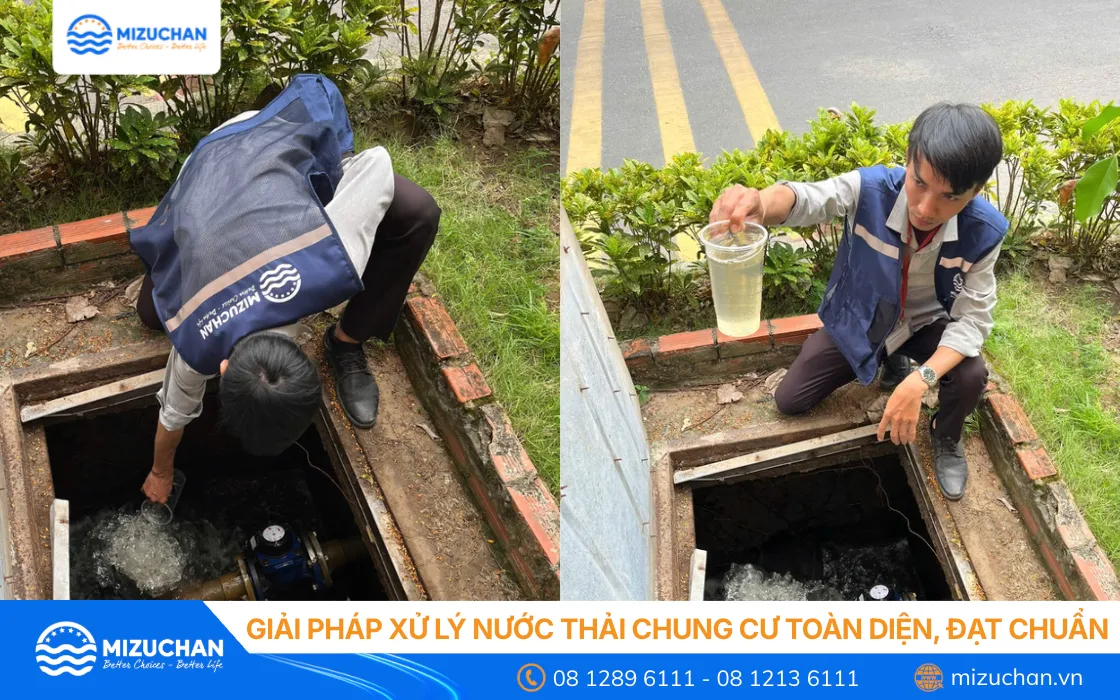 Giải pháp xử lý nước thải chung cư toàn diện, đạt chuẩn