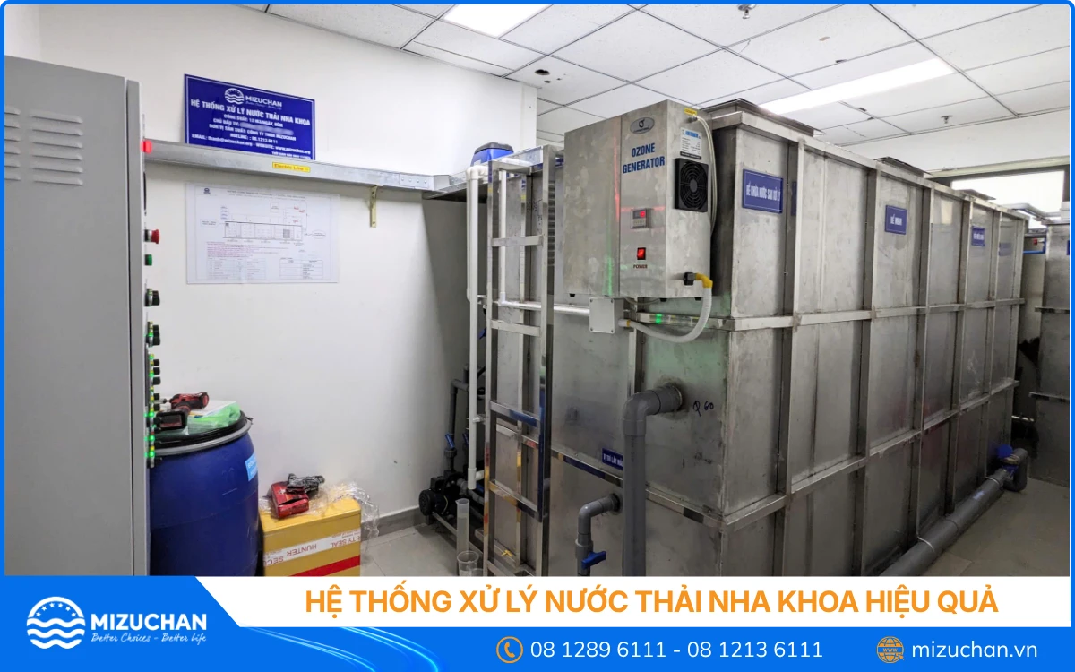 Hệ Thống Xử Lý Nước Thải Nha Khoa Hiệu Quả