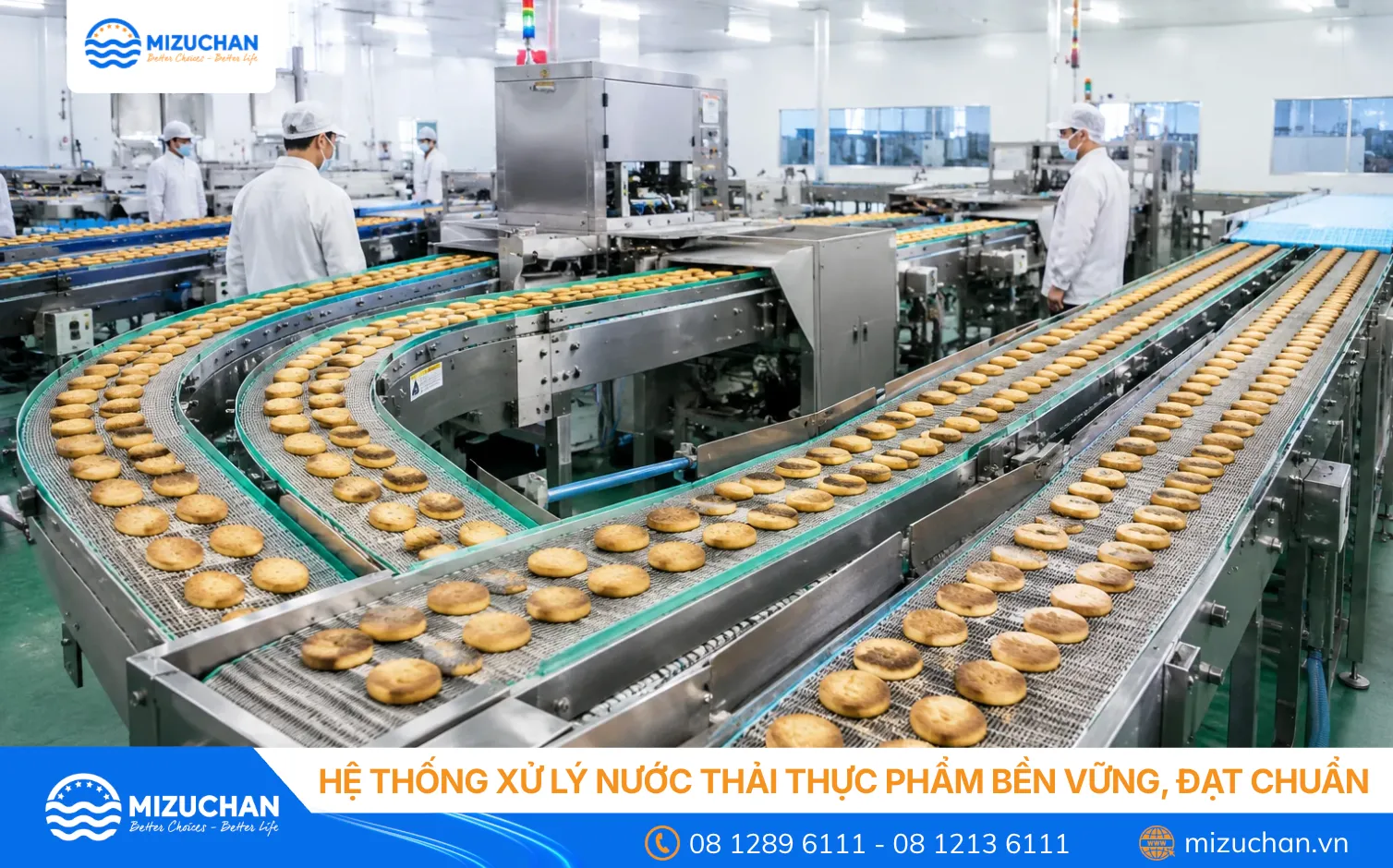 Hệ Thống Xử Lý Nước Thải Thực Phẩm Bền Vững, Đạt Chuẩn