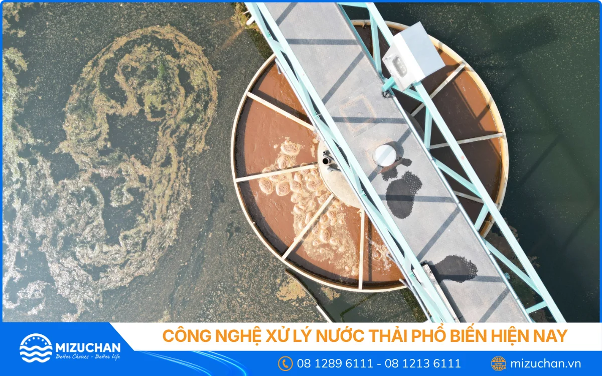 Công nghệ xử lý nước thải phổ biến hiện nay