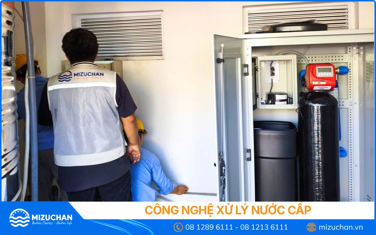 Công nghệ xử lý nước cấp Mizuchan cung cấp