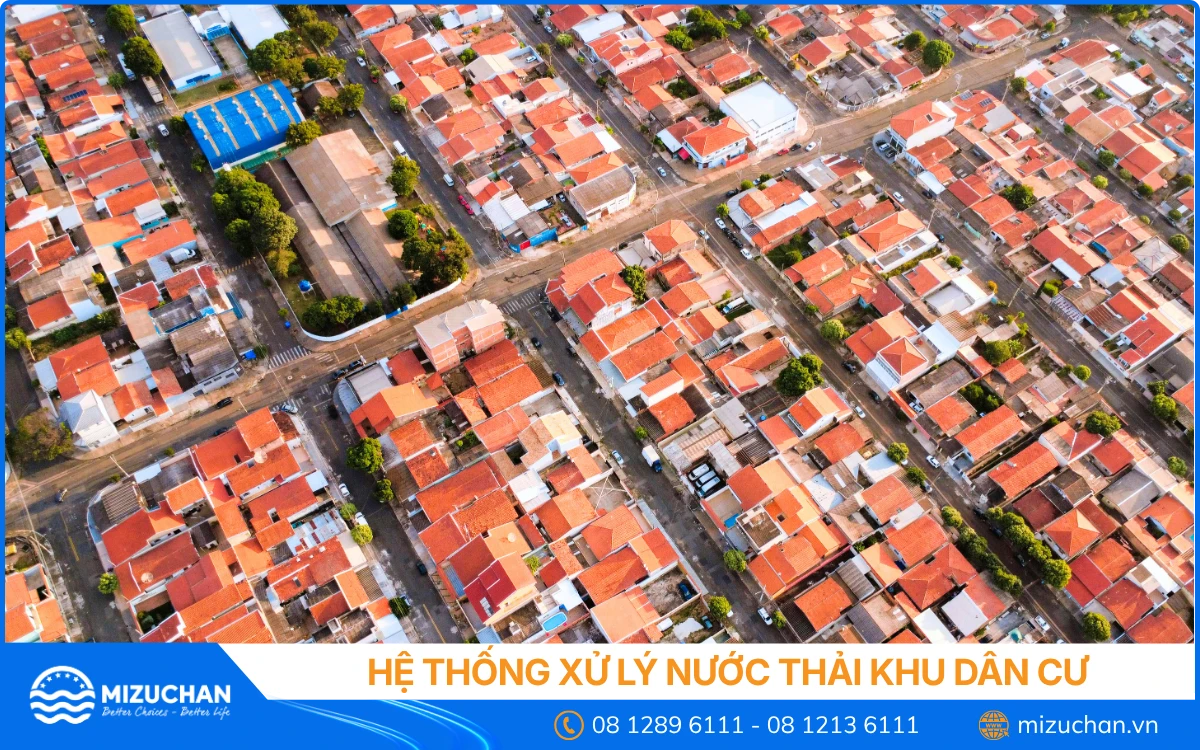 Thi công xây dựng hệ thống xử lý nước thải khu dân cư