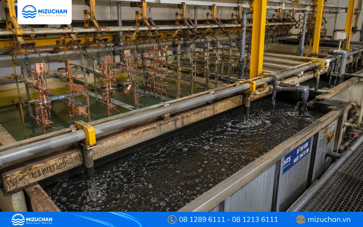 Xử Lý Nước Thải Xi Mạ Hiệu Quả: Quy Trình Đạt Chuẩn QCVN 40:2025/BTNMT