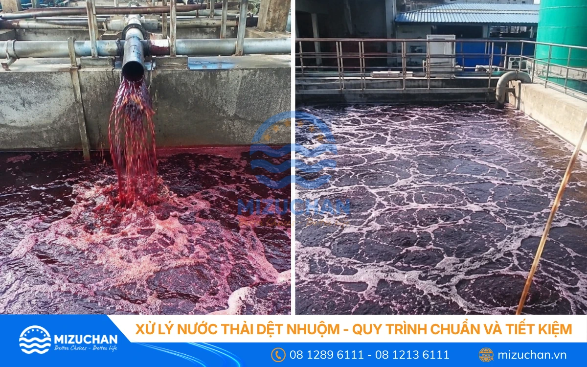 Xử Lý Nước Thải Dệt Nhuộm - Quy Trình Chuẩn Và Tiết Kiệm