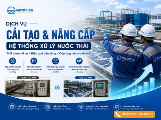 Dịch vụ cải tạo và nâng cấp hệ thống xử lý nước thải