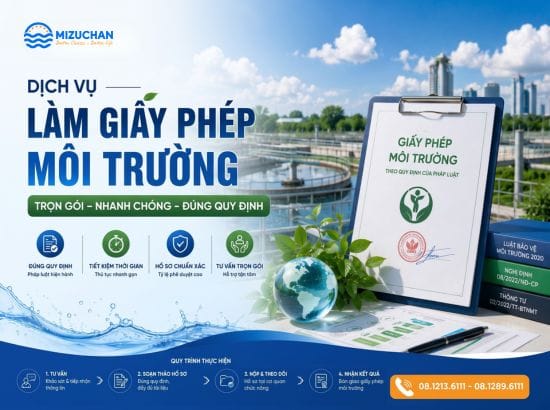 Dịch vụ làm giấy phép môi trường