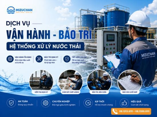 Dịch vụ vận hành và bảo trì hệ thống xử lý nước thải