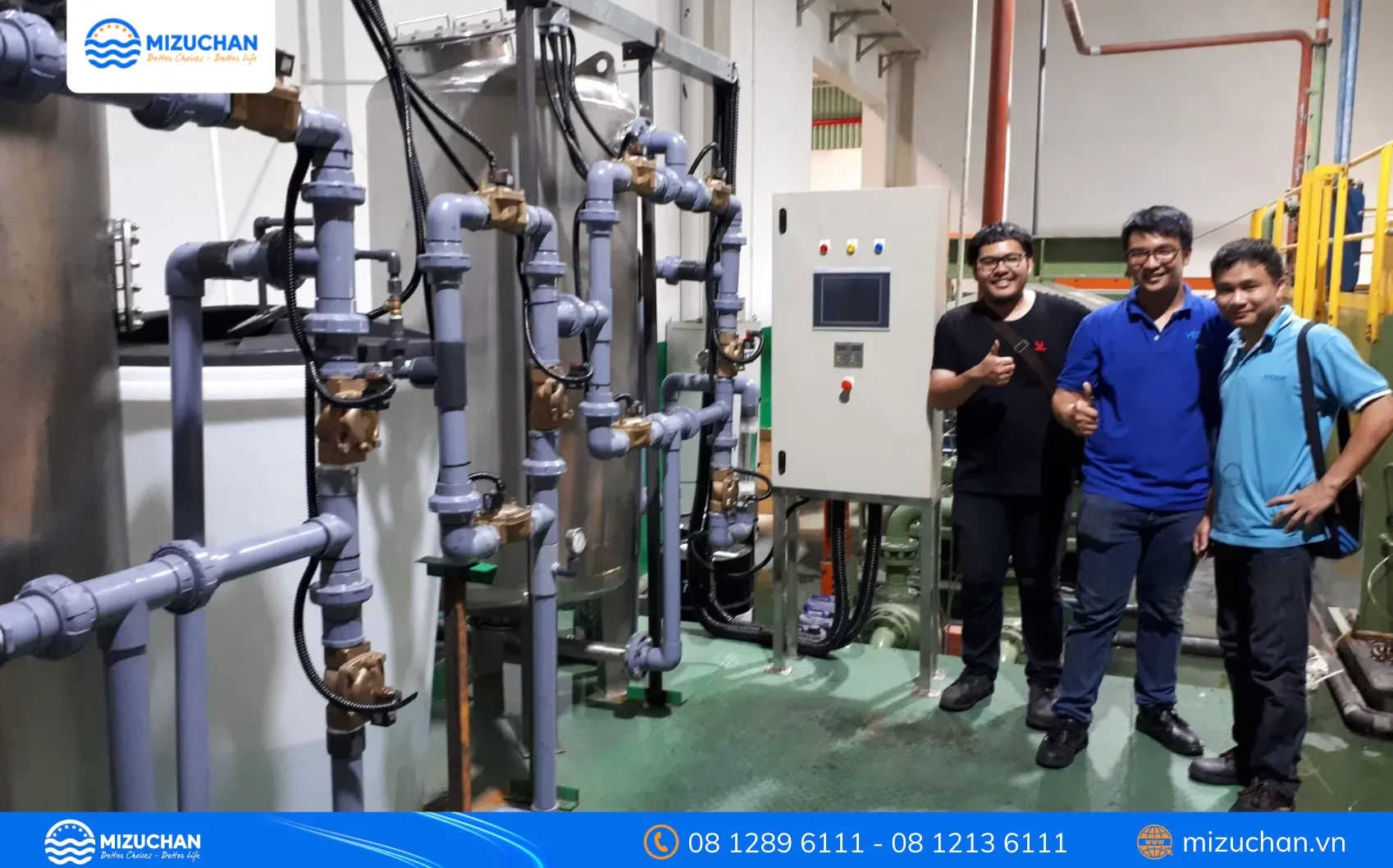 Mizuchan là đơn vị chuyên tư vấn, thiết kế hệ thống xử lý nước cấp và nước thải