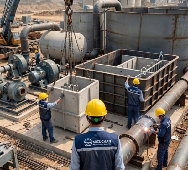 Thi công - lắp đặt hệ thống xử lý nước thải