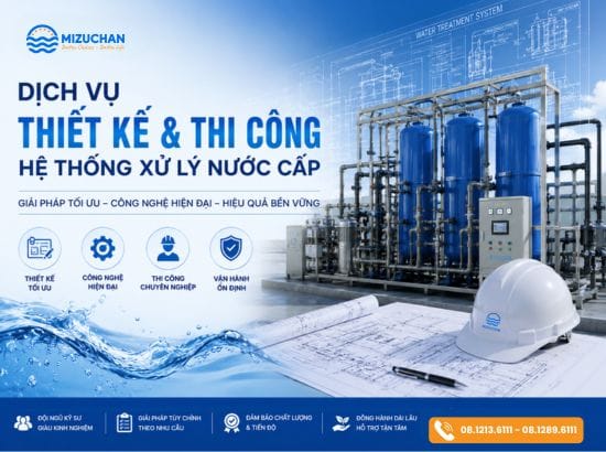 Dịch vụ thiết kế và thi công hệ thống xử lý nước cấp