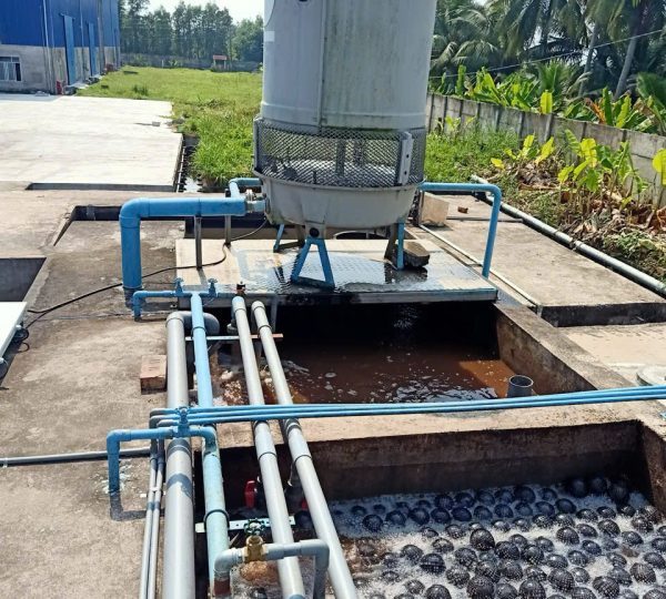 Hệ thống xử lý nước thải lò hơi kết hợp sinh hoạt