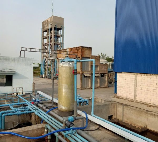 Hệ thống xử lý nước thải lò hơi kết hợp sinh hoạt