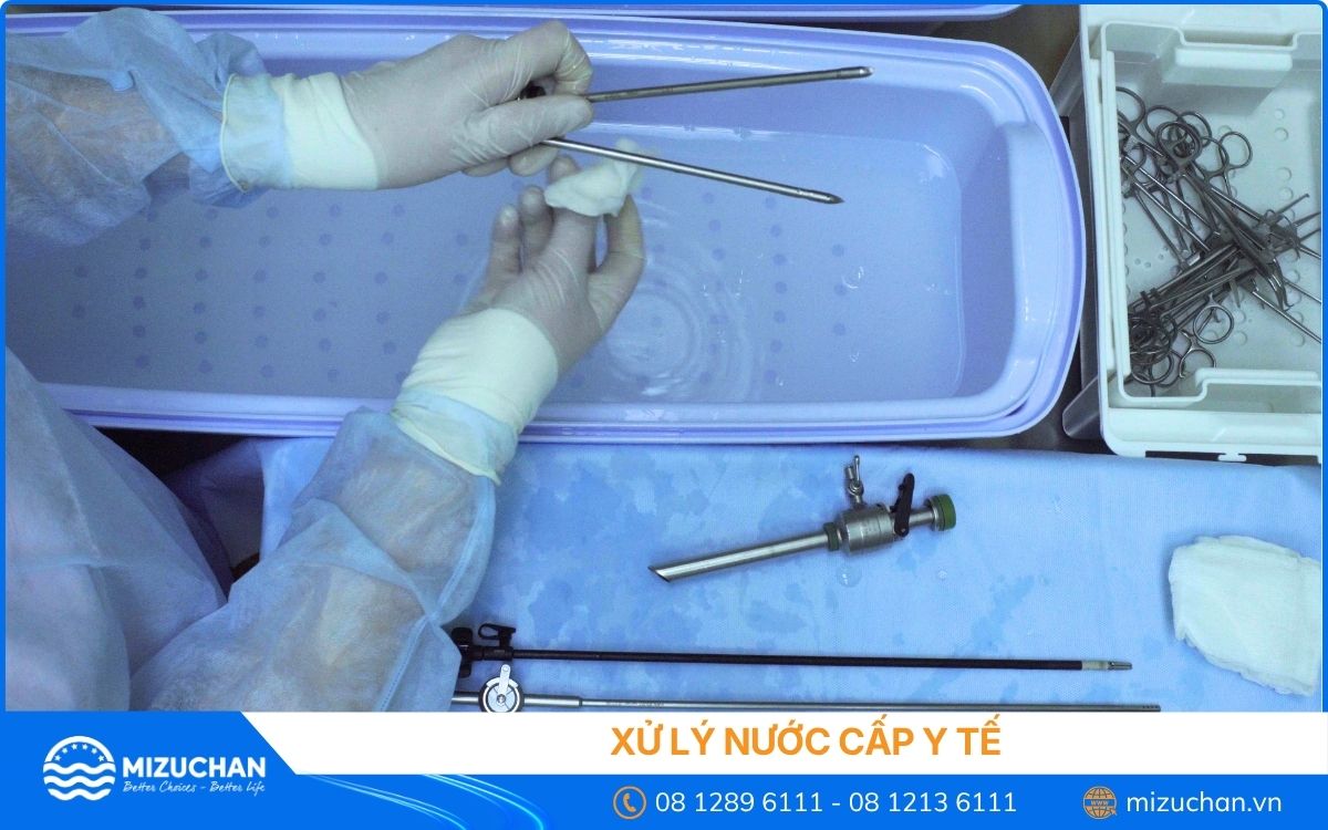 Xử lý nước cấp y tế