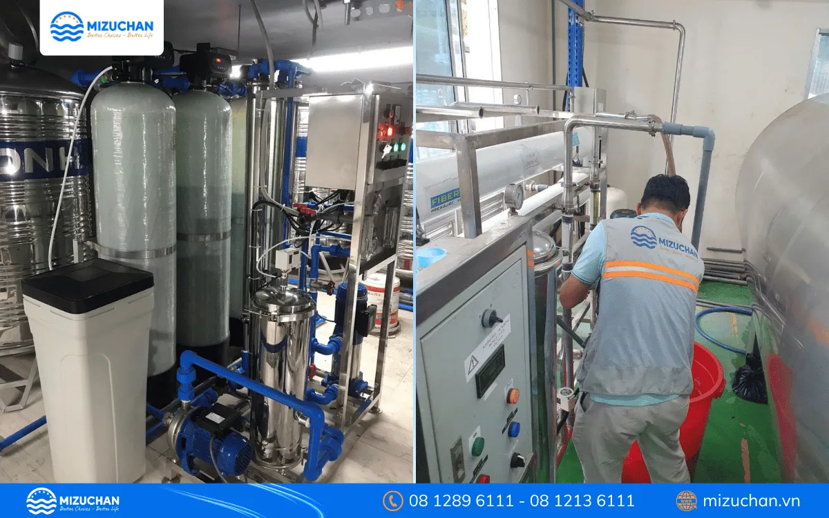 Hệ thống máy lọc nước tinh khiết công nghiệp