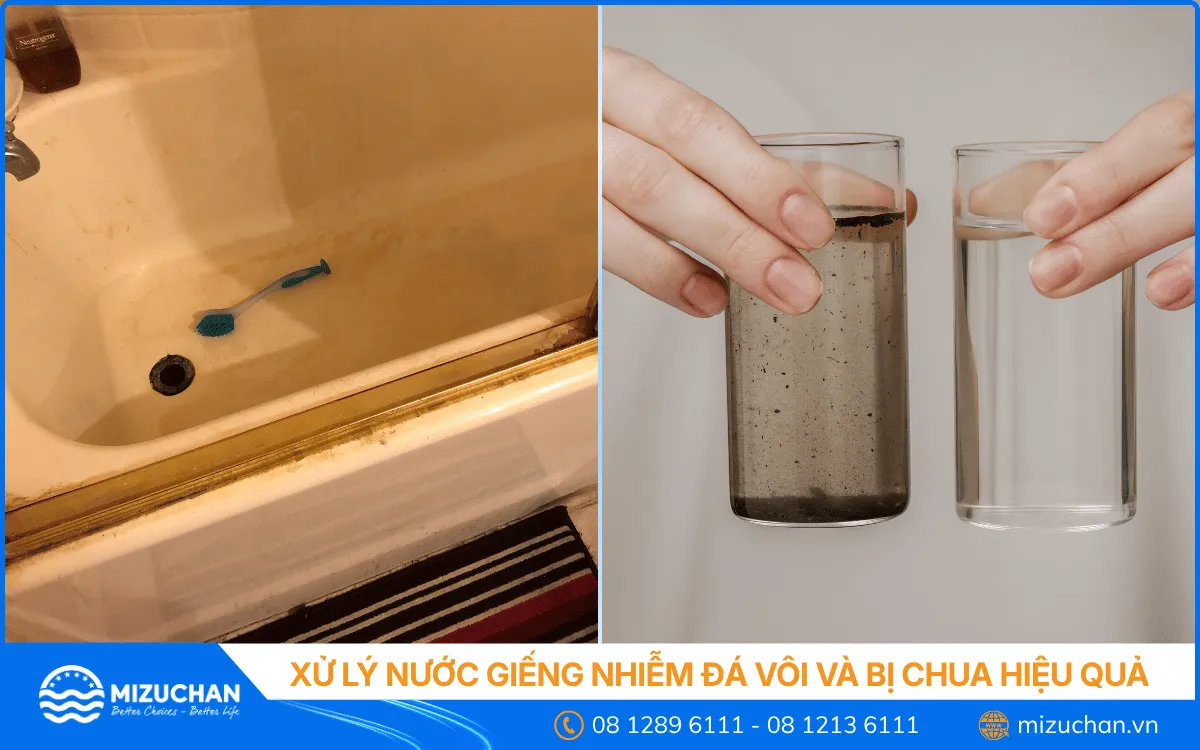 Xử Lý Nước Giếng Nhiễm Đá Vôi Và Bị Chua Hiệu Quả