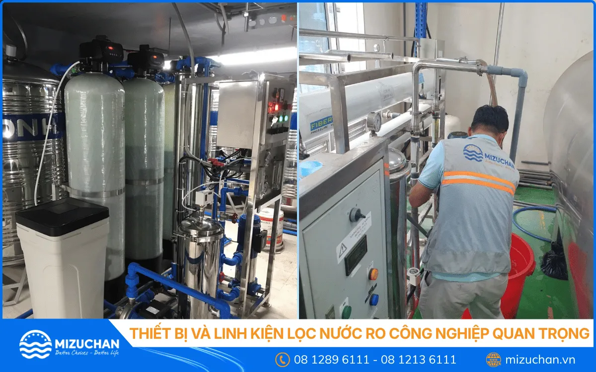 Thiết Bị Và Linh Kiện Lọc Nước RO Công Nghiệp Quan Trọng