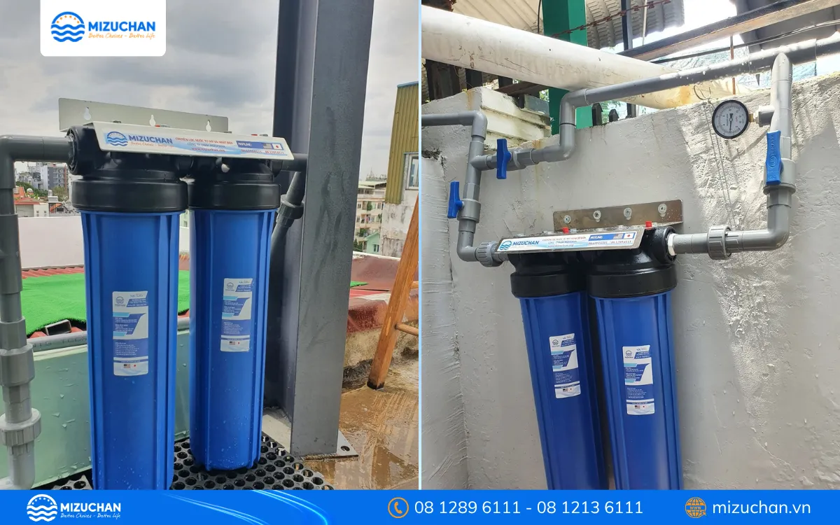 Hệ thống lọc tổng đầu nguồn Mizuchan