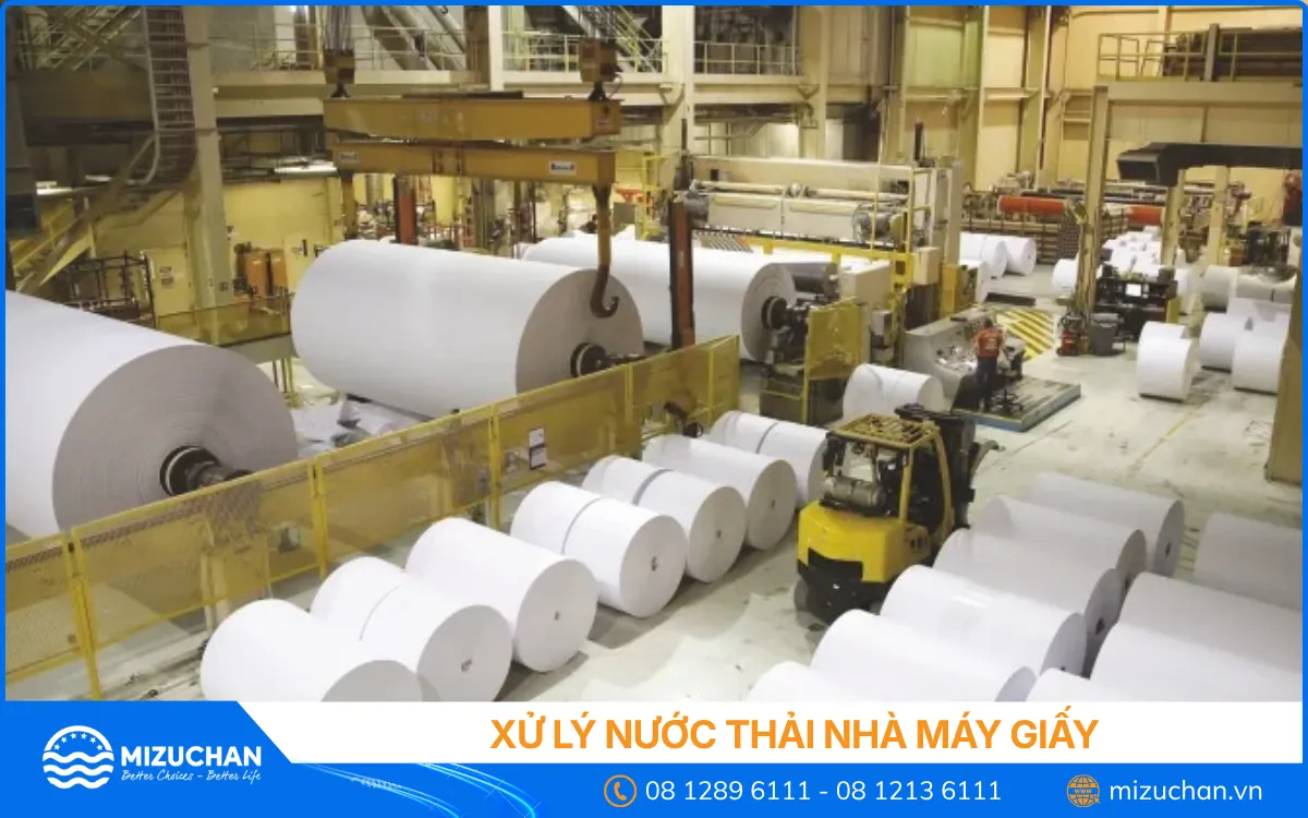 Xử Lý Nước Thải Nhà Máy Giấy