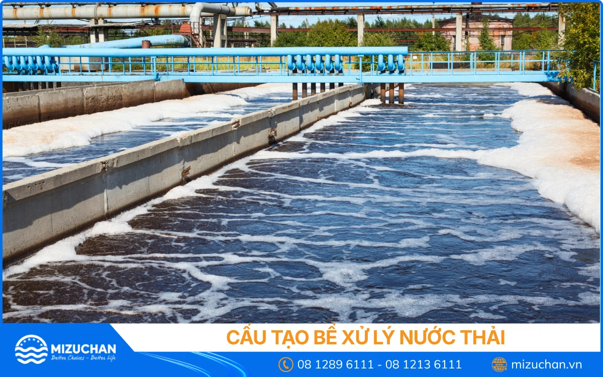 Cấu Tạo Bể Xử Lý Nước Thải: Kết Cấu và Vật Liệu