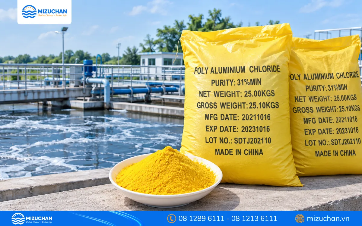 Hóa chất PAC (Poly Aluminium Chloride)