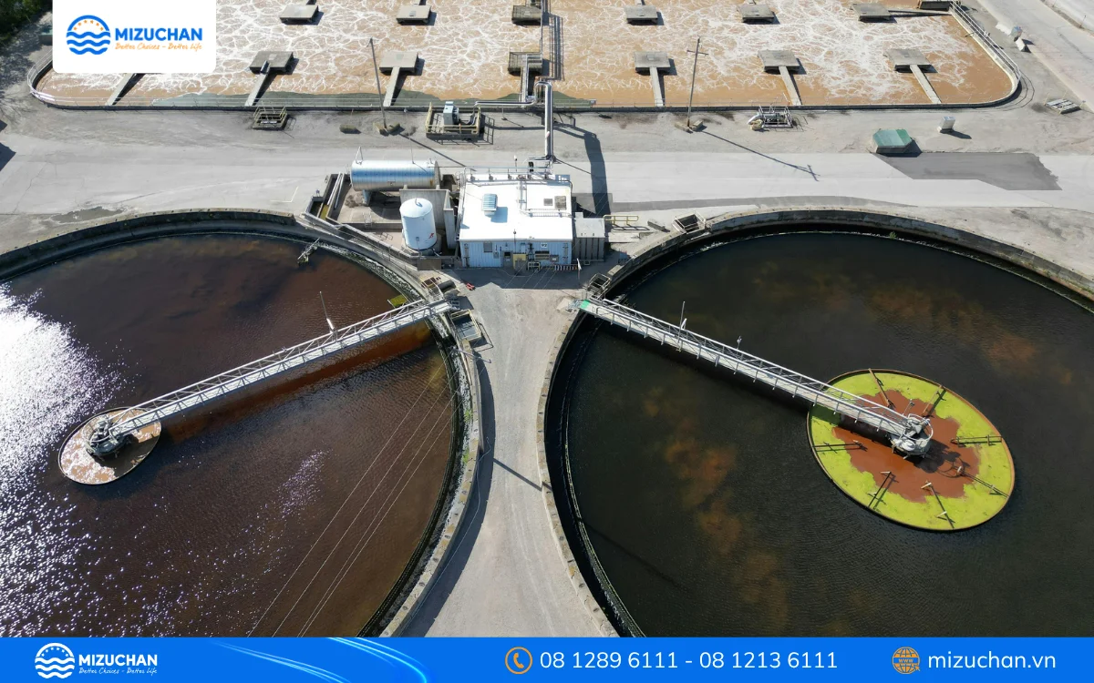 Xử lý nước thải bằng các công nghệ khác nhau