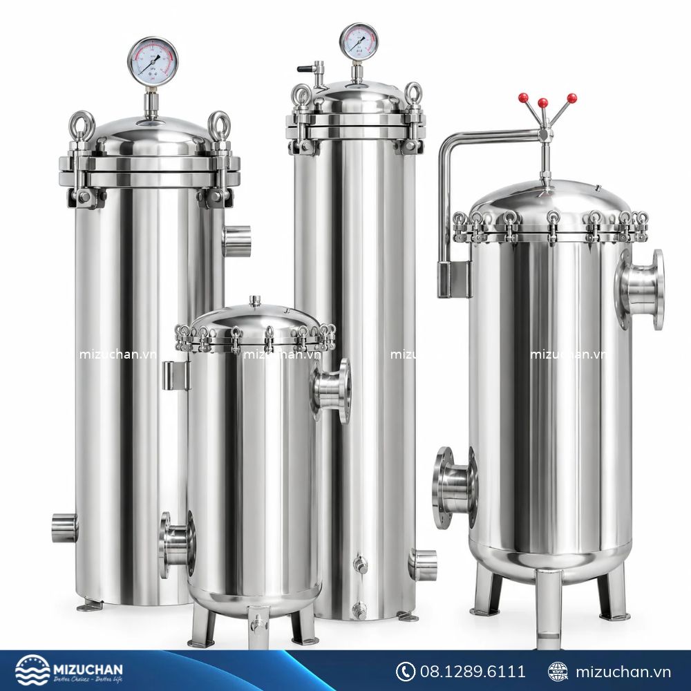 Cột lọc tinh inox 304 MIZ-FH
